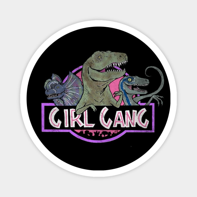 Girl Gang (Violent Femme) Magnet by Bloody Savage